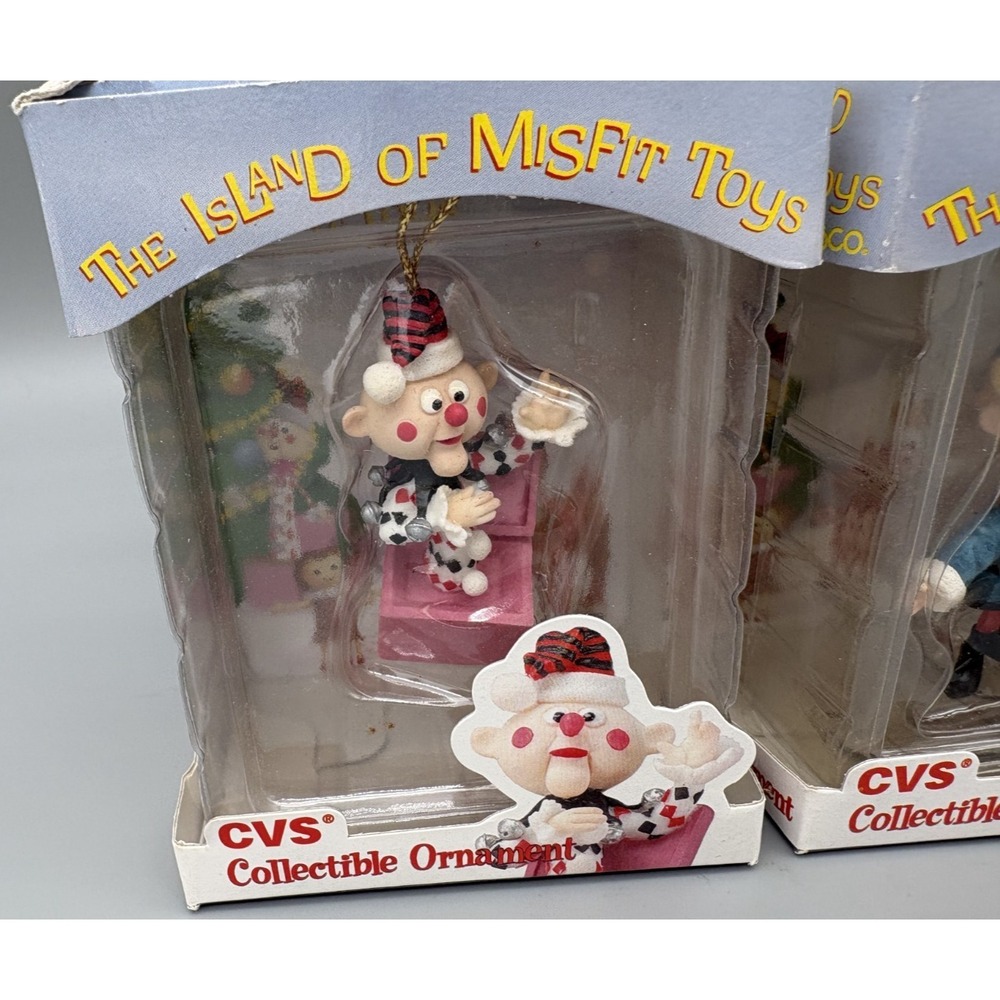 Rudolph Island Of‎ Misfit Toys CVS Ornaments Lot of 6 Christmas Collectibles LE - Picture 4 of 8